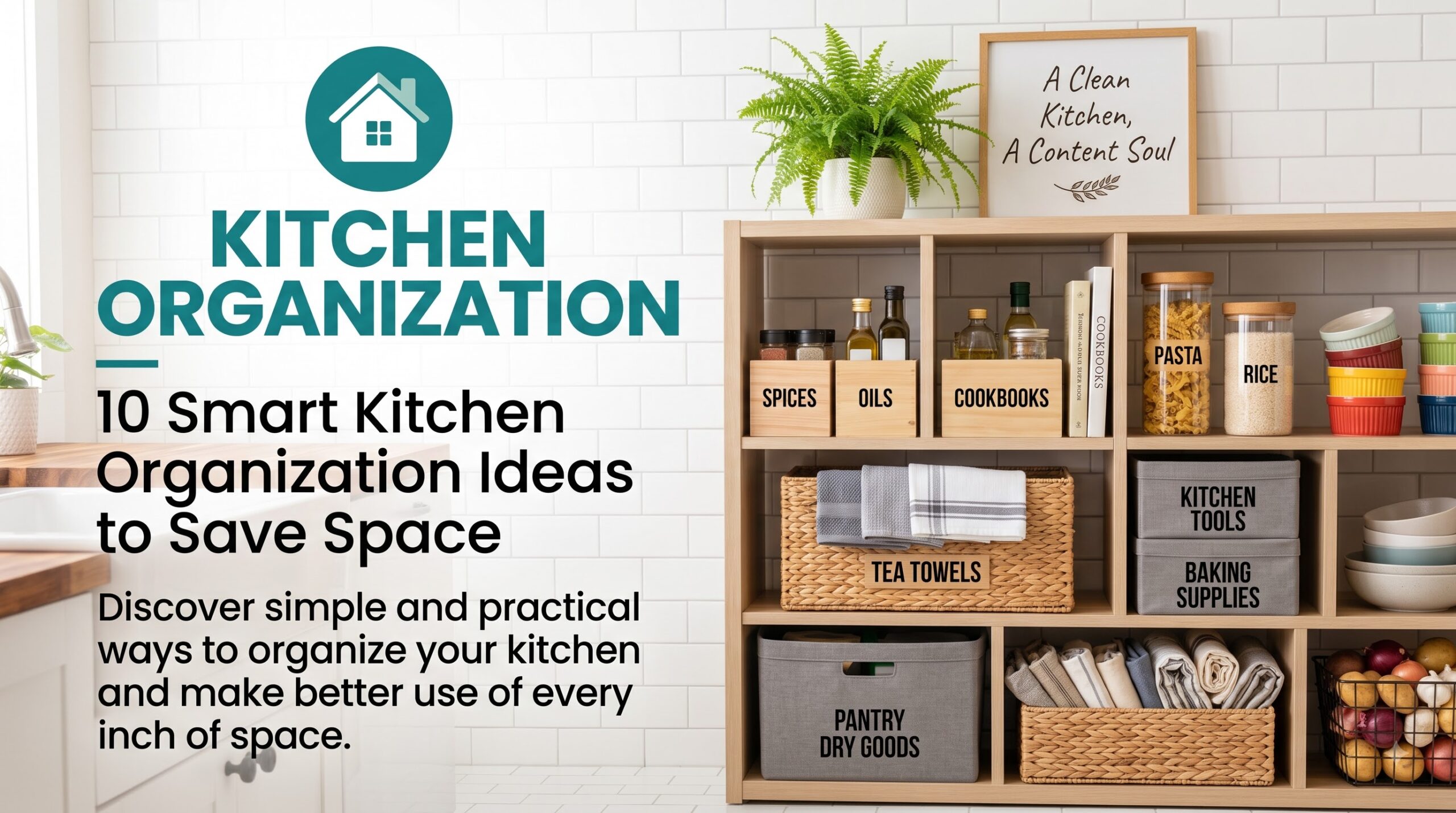 Home Kitchen & Bathroom Organizers