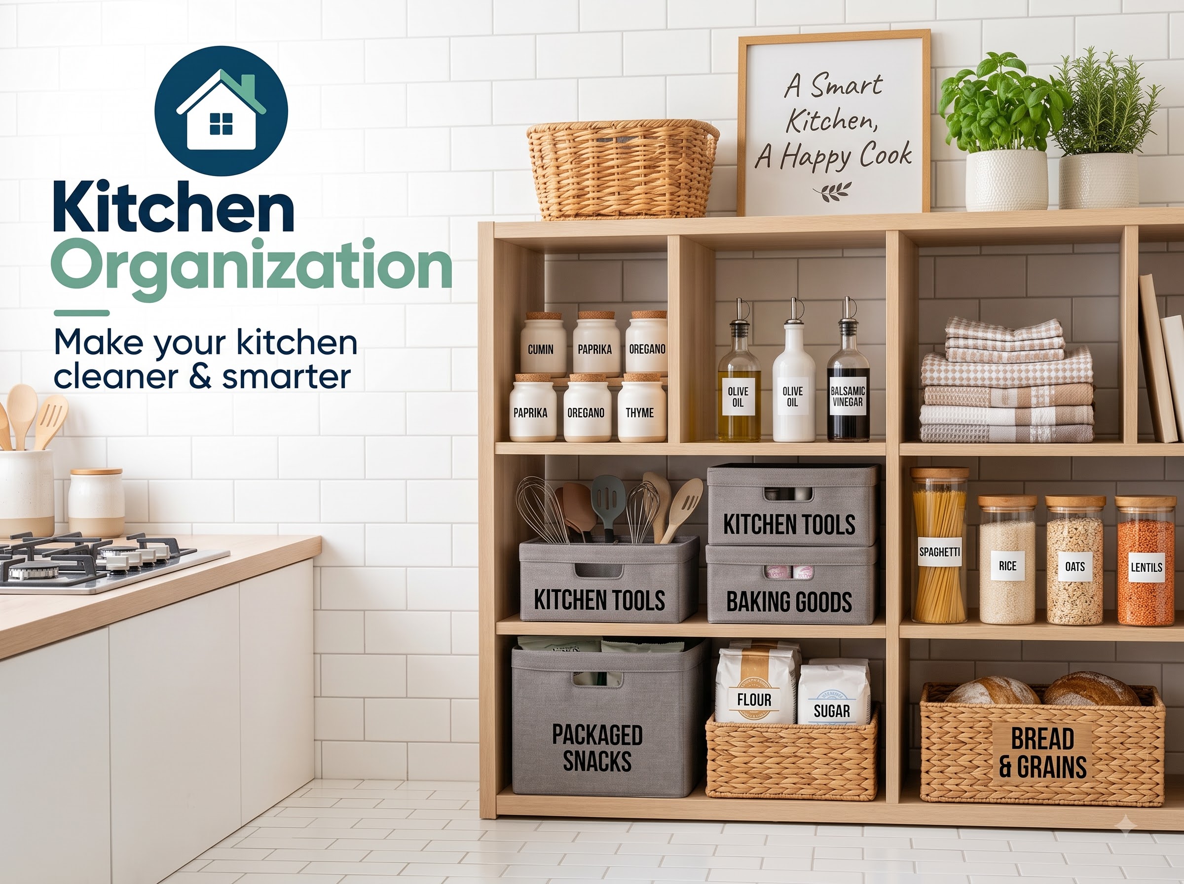 Home Kitchen & Bathroom Organizers